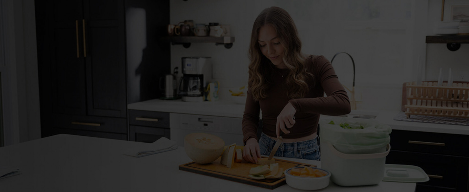 You can recycle food scraps —